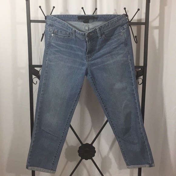 Calvin Klein Jeans Woman’s Light Wash Capris 29/8 - Picture 4 of 8